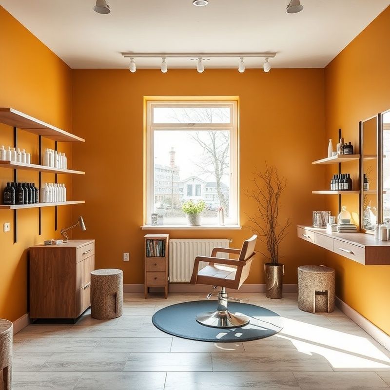 Quiet interior of the Forgeyecho studio